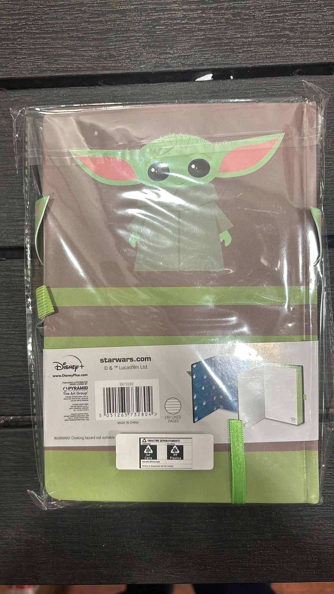 Quaderno A5 Star Wars The Mandalorian I'M All Ears - Sr73280 Quaderno A5 Star Wars The Mandalorian I'M All Ears - Sr73280